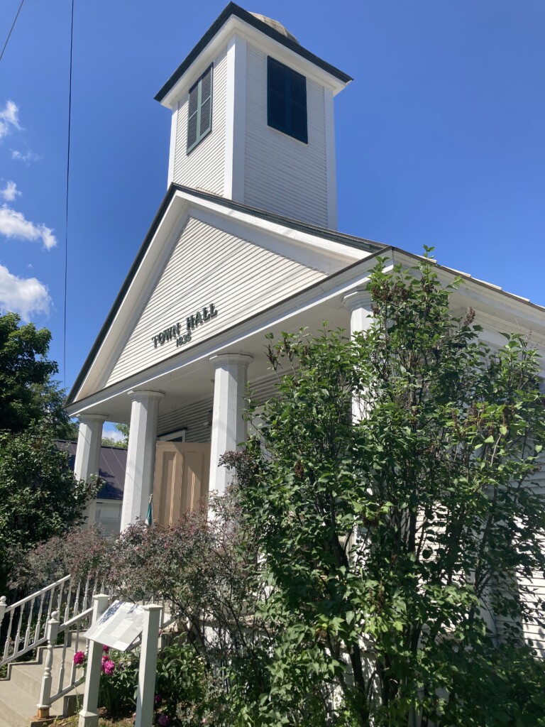 Historic Moretown town hall