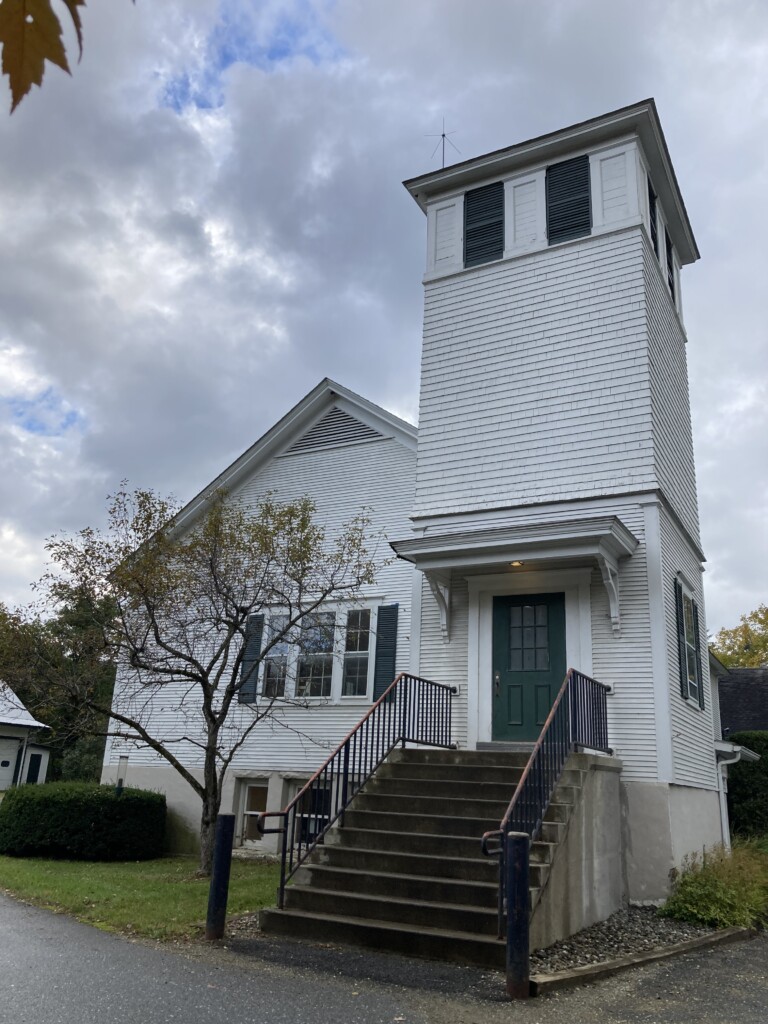 historic Middlesex Vermont town hall