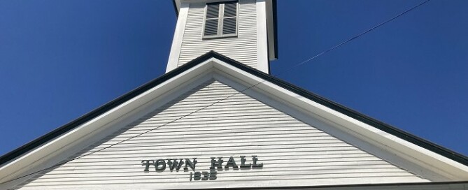 Moretown Town Hall historic