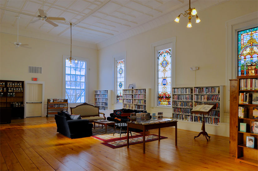 Rochester VT library historic restoration 2