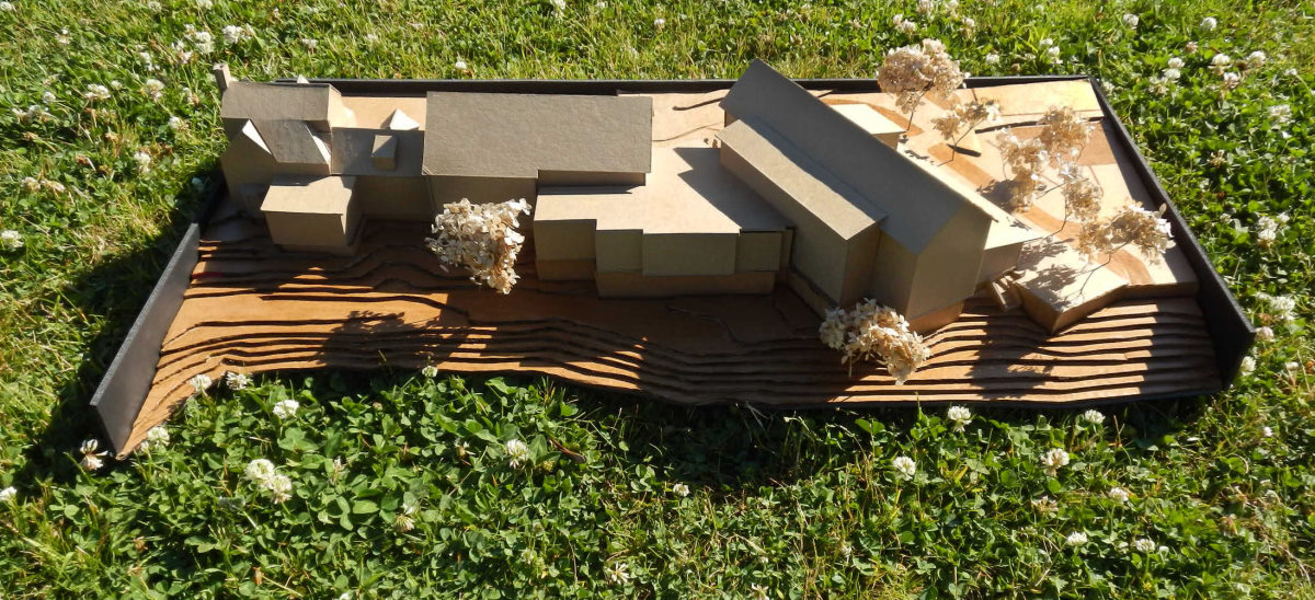 Waterbury Municipal Complex architectural model VIA