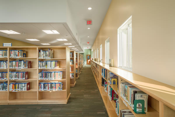 Waterbury VT new library stacks